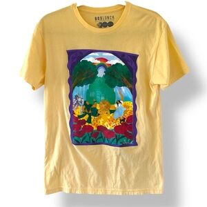 BoxLunch Exclusive Wizard of Oz Graphic Tee | Loveis Wise Art | WB 100th Sz M